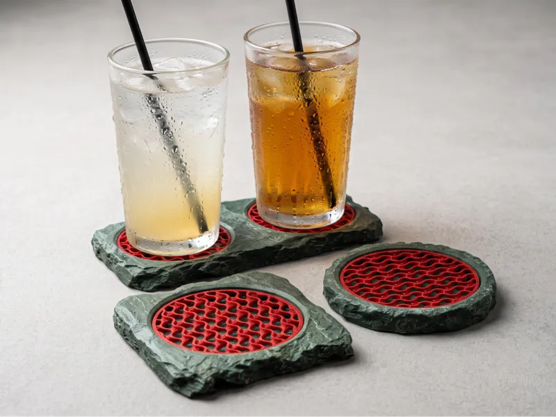DryRock Coaster Set – Water catcher Drink Coasters