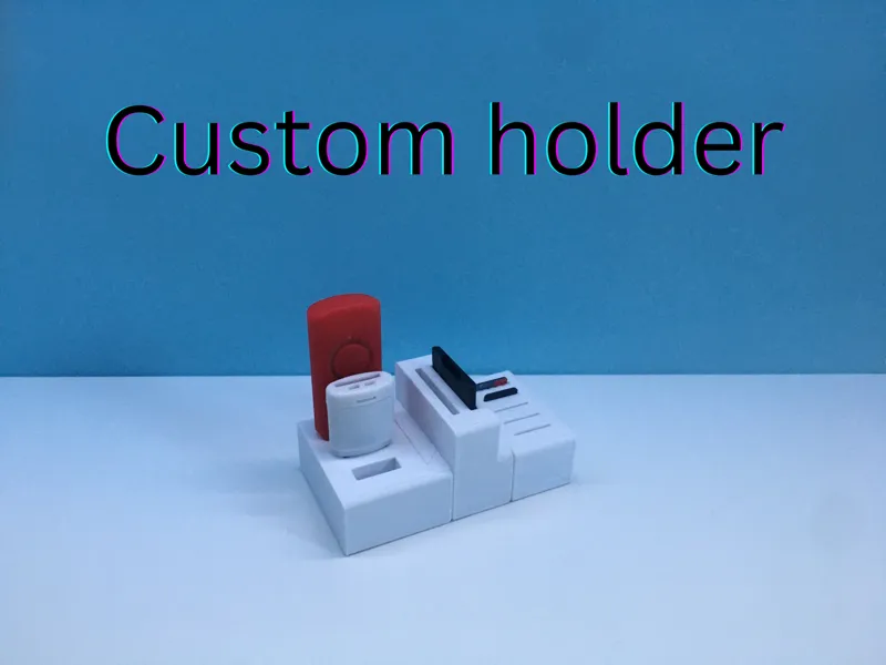 Customizable pendrives / microSD / adapters holder