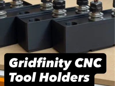 Gridfinity SK-15 CNC ATC Tool Holder Trays