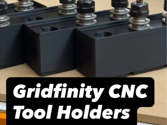 Gridfinity SK-15 CNC ATC Tool Holder Trays
