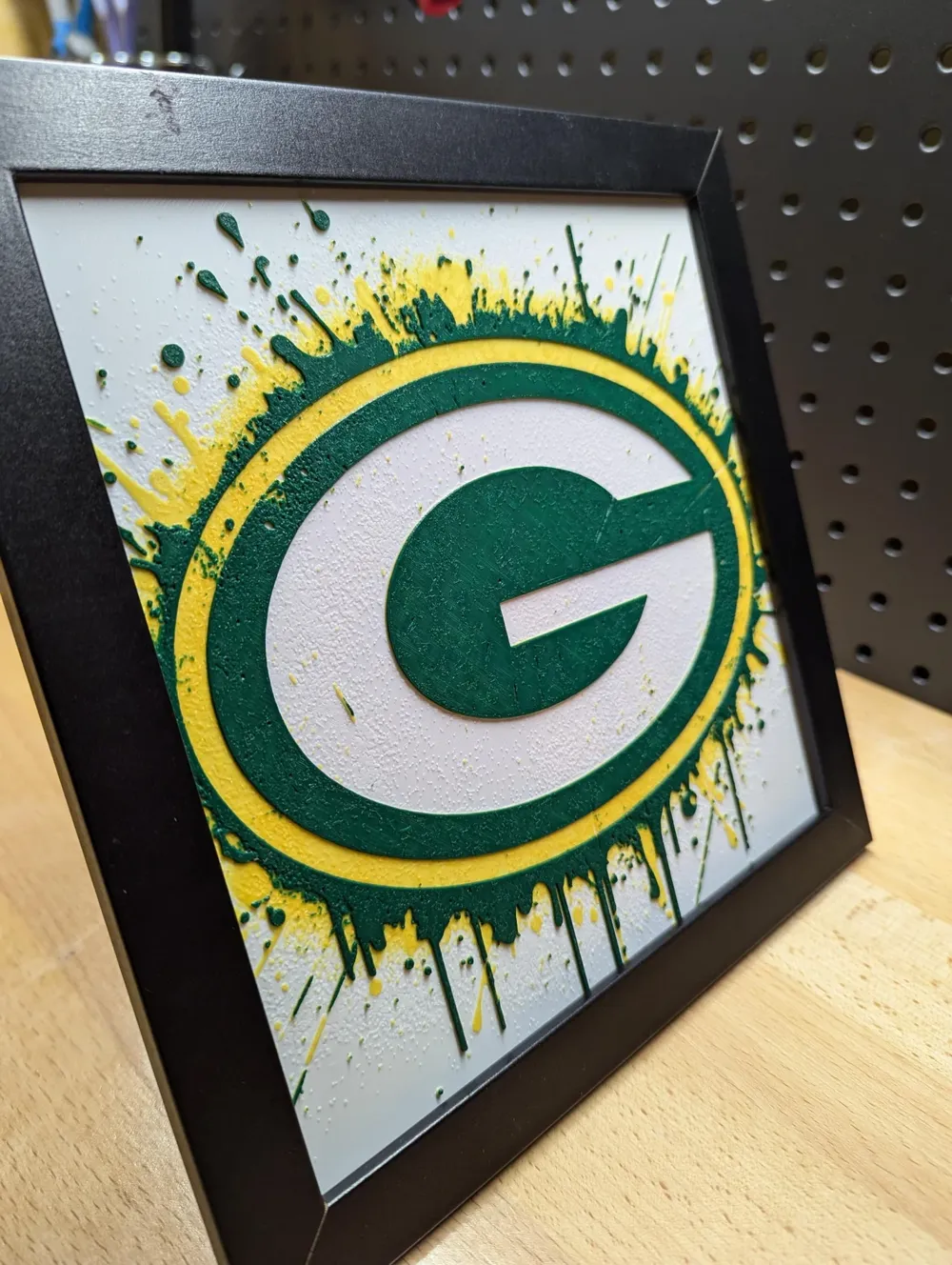 Green Bay Packers Logo 1.0 by Sam Holada MakerWorld: Download Free 3D ...
