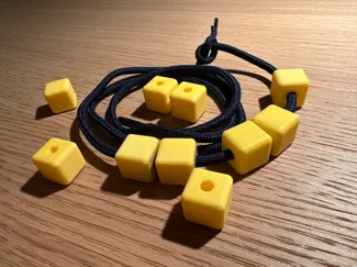 Perle Cubique — Entraînement Dextérité Manuelle
