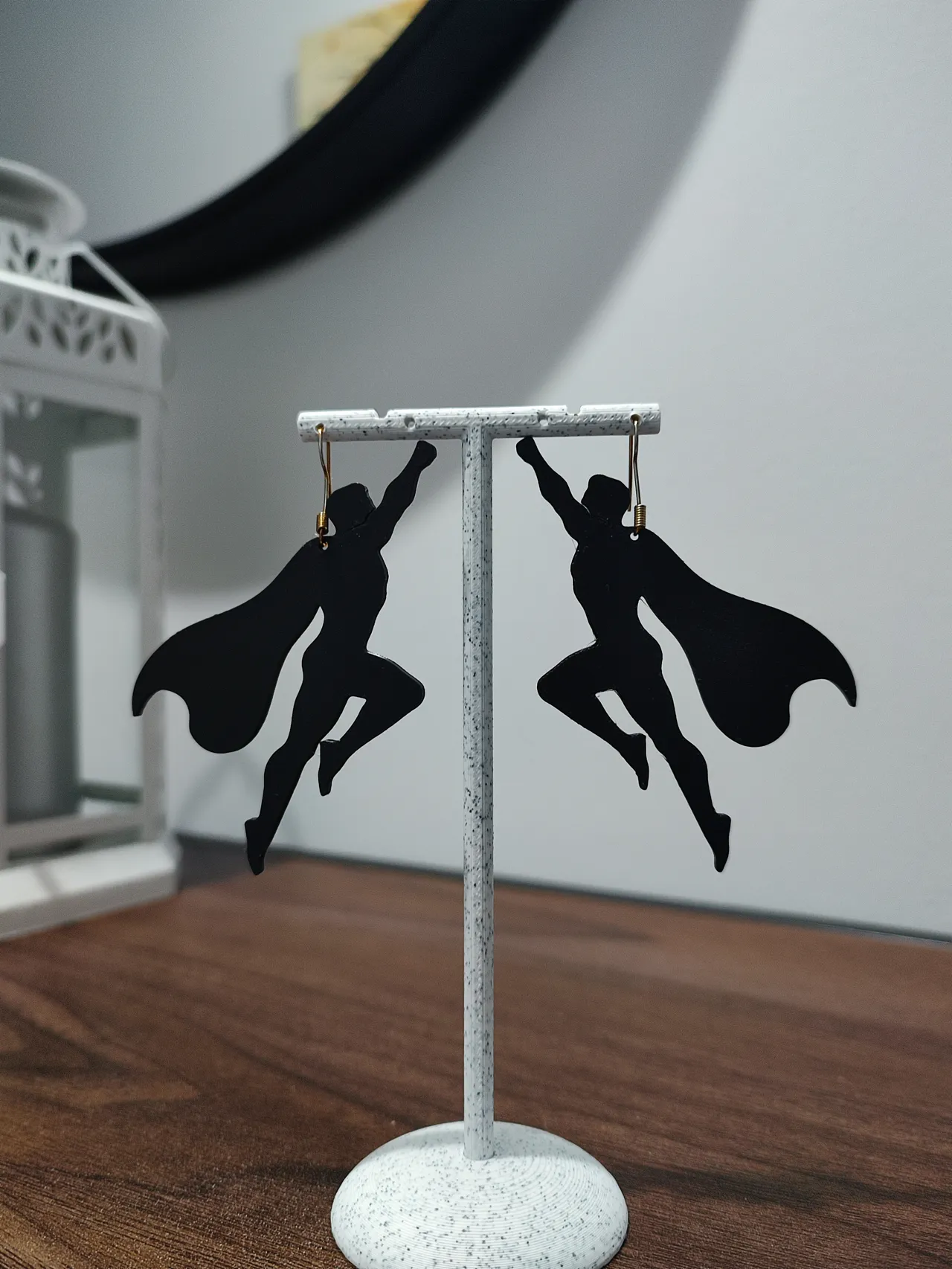 Aretes Metrópolis Noir view 2