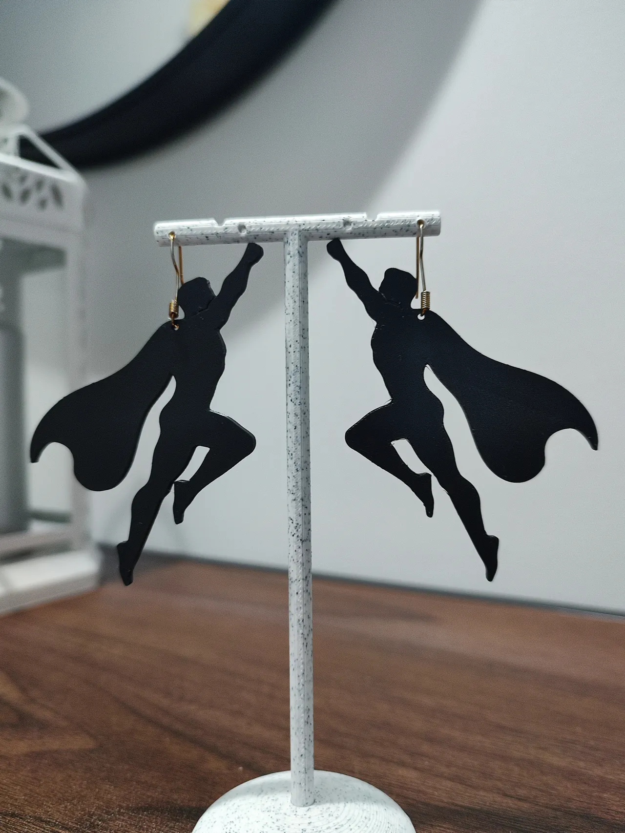 Aretes Metrópolis Noir view 3