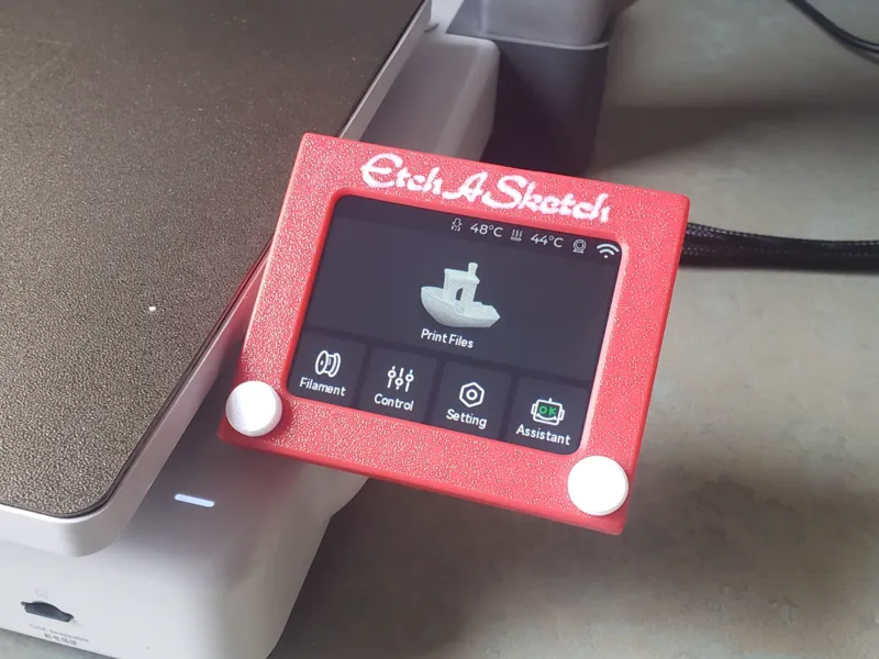 Etch A Sketch Screen Bezel For A1
