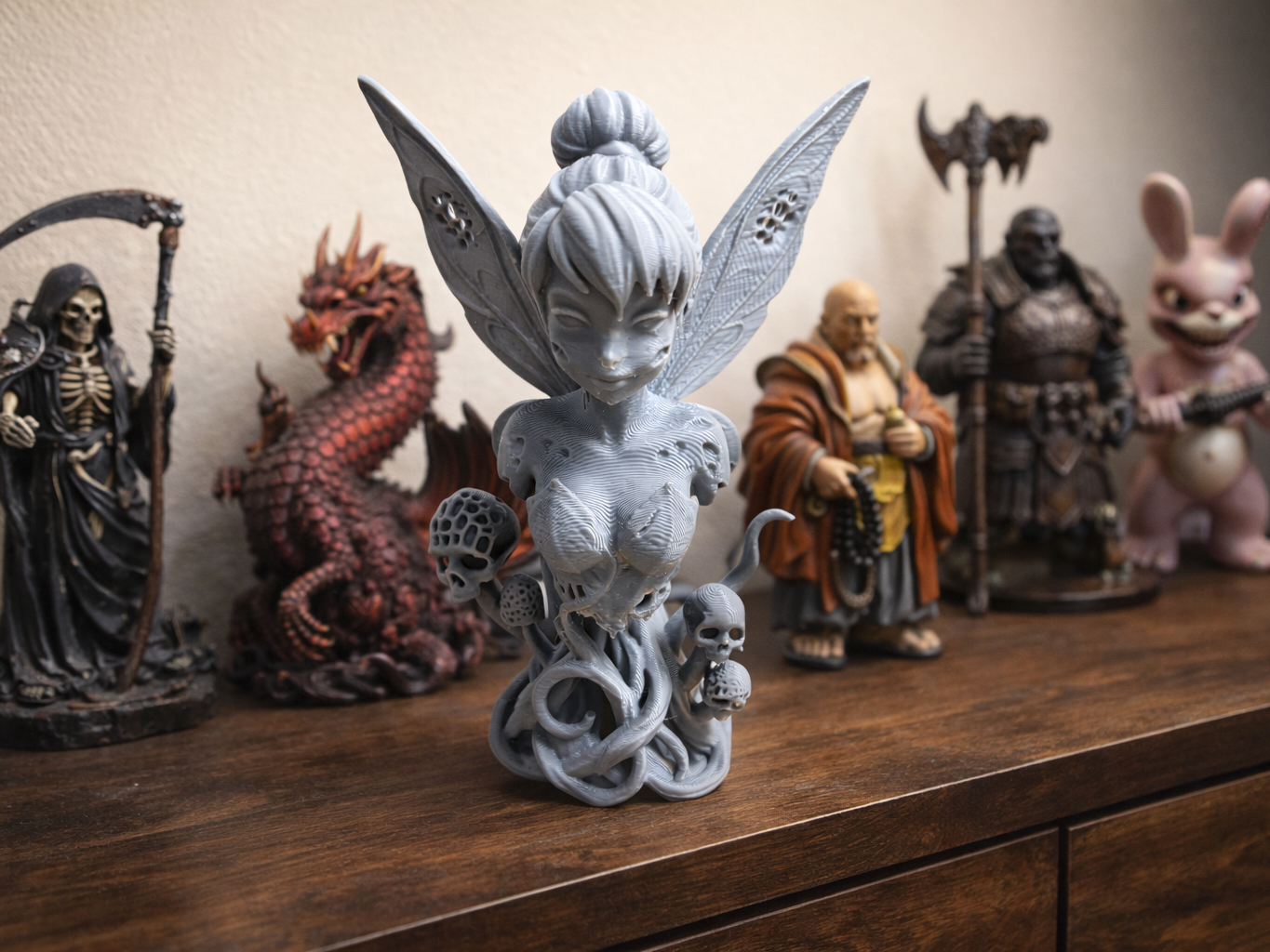 Feenfigur Büste Zombie Tinkerbell