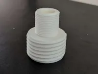 Adaptateur NPT 3/4 mâle vers GL-45 mâle — photo 1