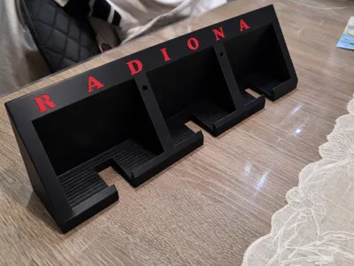 Heavy Duty 3-Device Charging Station PETG Optim