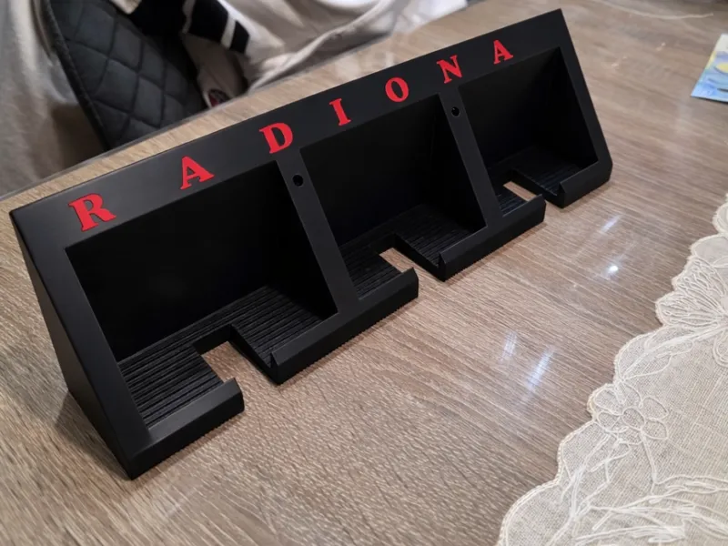 Heavy Duty 3-Device Charging Station PETG Optim