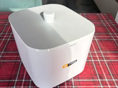 Sealed Lid with Silica Holder - Risto PET