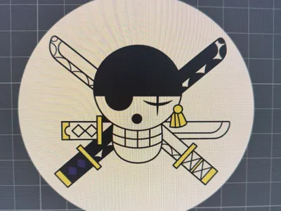 One Piece Zoro Coasters
