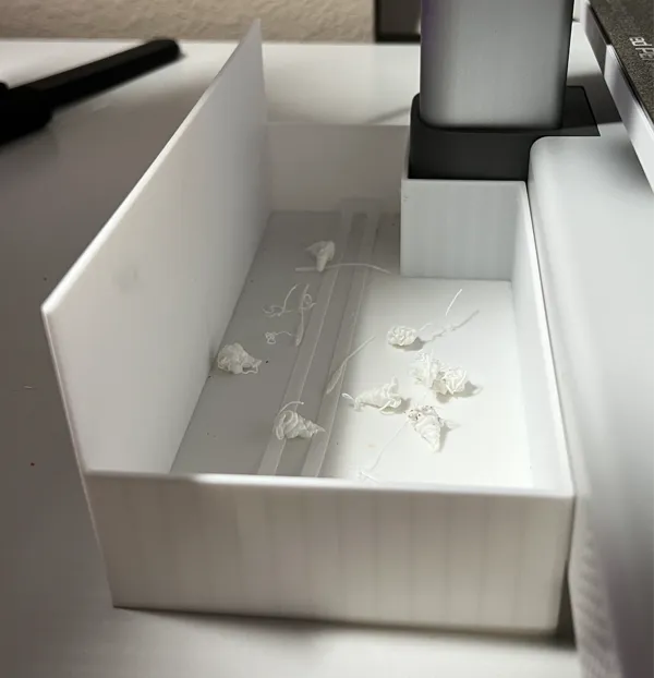 Bac à résidus d'impression (poop bin)