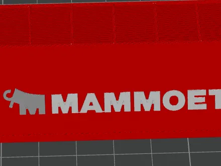 mammoet 1:87 shipping container h0-scale