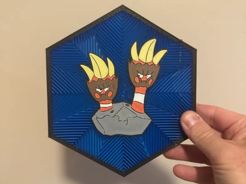 688 Binacle Hex Wall Art