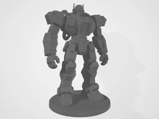 Stylized Hard Surface Mech Robot