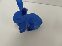 Lapin low poly — déco moderne — photo 5