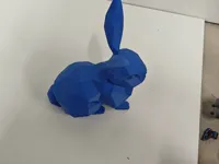Lapin low poly — déco moderne — photo 6