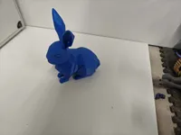 Lapin low poly — déco moderne — photo 3