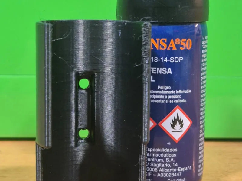 V 2.0 Soporte para pared spray defensa homologado