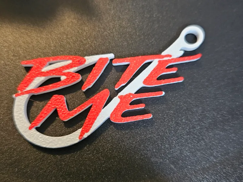 Bite Me Keychain