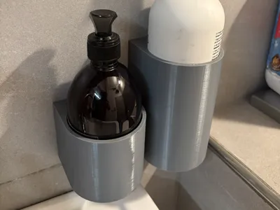 Bottle holder diameter scalable (for gluing)