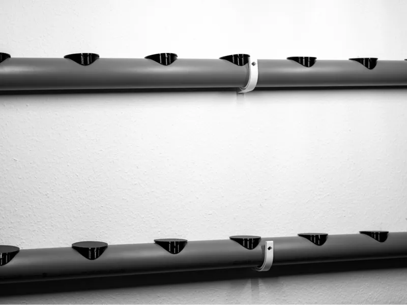 Horizontal Hydroponic System for DIN75 Pipes