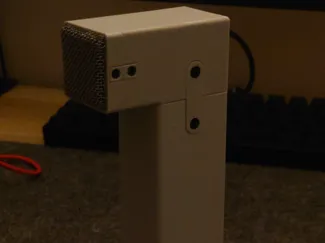 Minimal Retro Microphone