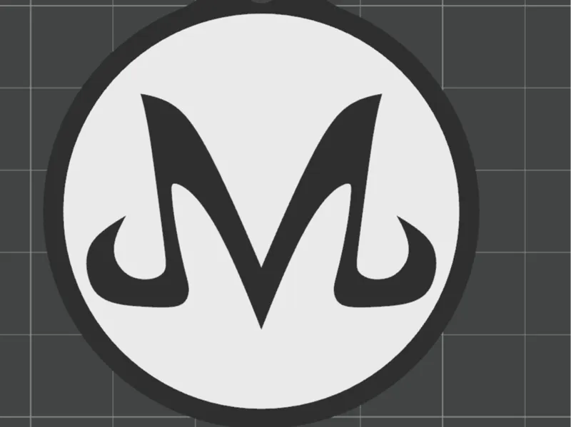 MajinLogoKeychainV1