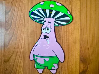 PATRICK SPORE WALL ART / TOTEM TOPPER
