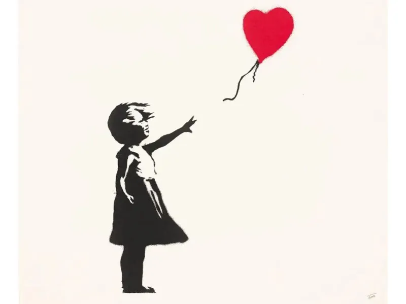 Banksy - Girl with balloon 