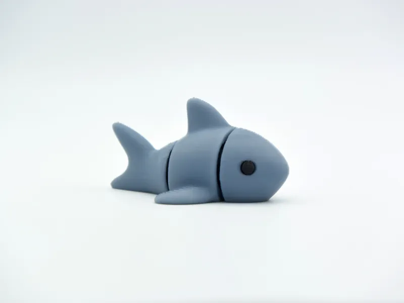Flexi Shark - Articulated Keychain