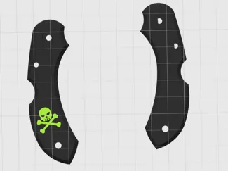Spyderco dragonfly 2 scales 