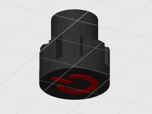 Dimmer Knob Power Button