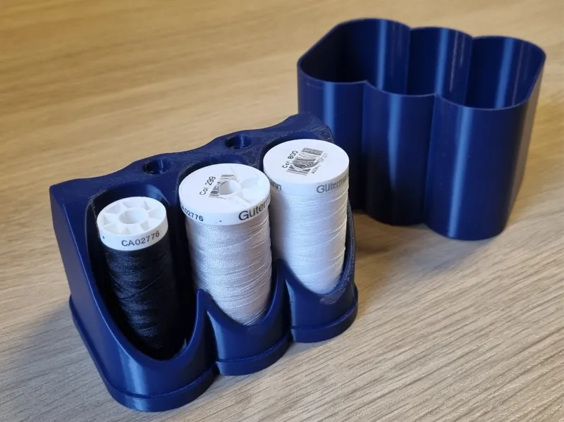 Compact Sewing Thread Storage Box