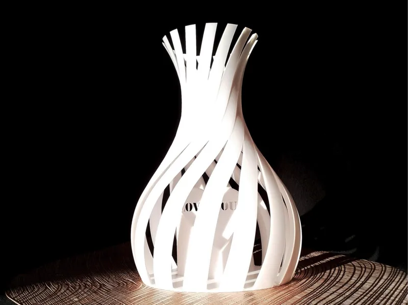Vase heart Love You