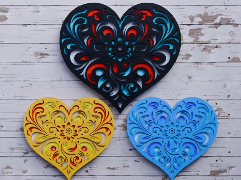 Customizable Heart