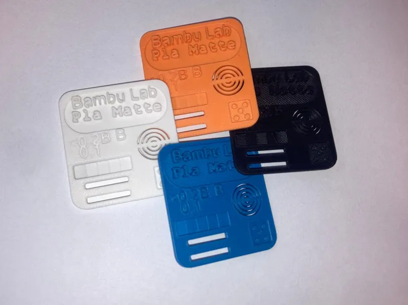 filament test swatch