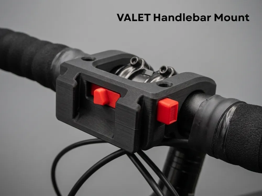Soporte: VALET Handlebar Mount (VHM)— Main Page. Referencia del modelo original.