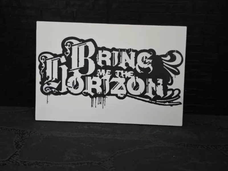 Magnet Schild " Bring me the Horizon " 2.0