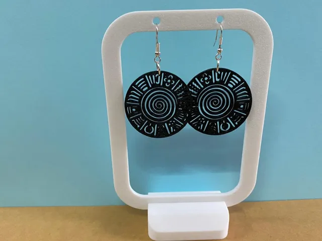 Festos disc earrings