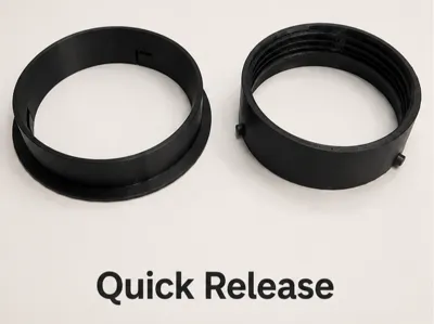 Universal AC Hose Quick Release Adapter 150mm