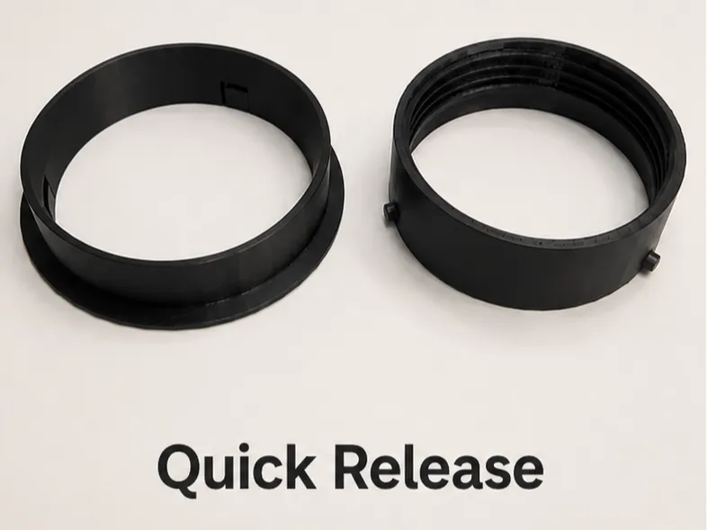 Universal AC Hose Quick Release Adapter 150mm