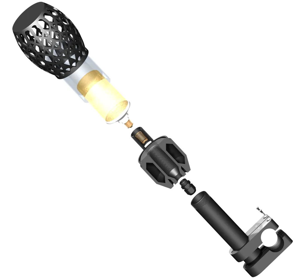 Decorative Torch with LED Flame Effect – Indoor & Outdoor by Pit ...