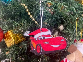 Cars de disney navideño