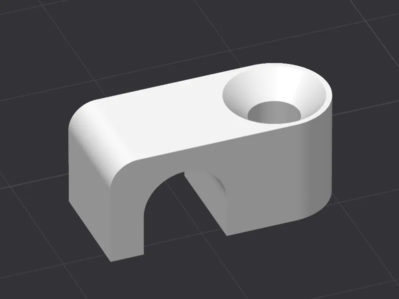 6mm Cable Clip + 3-3.5mm Screw Mount 
