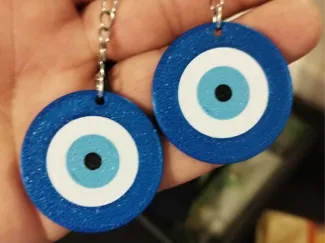 NAZAR amuleto a forma di occhio stilizzato
