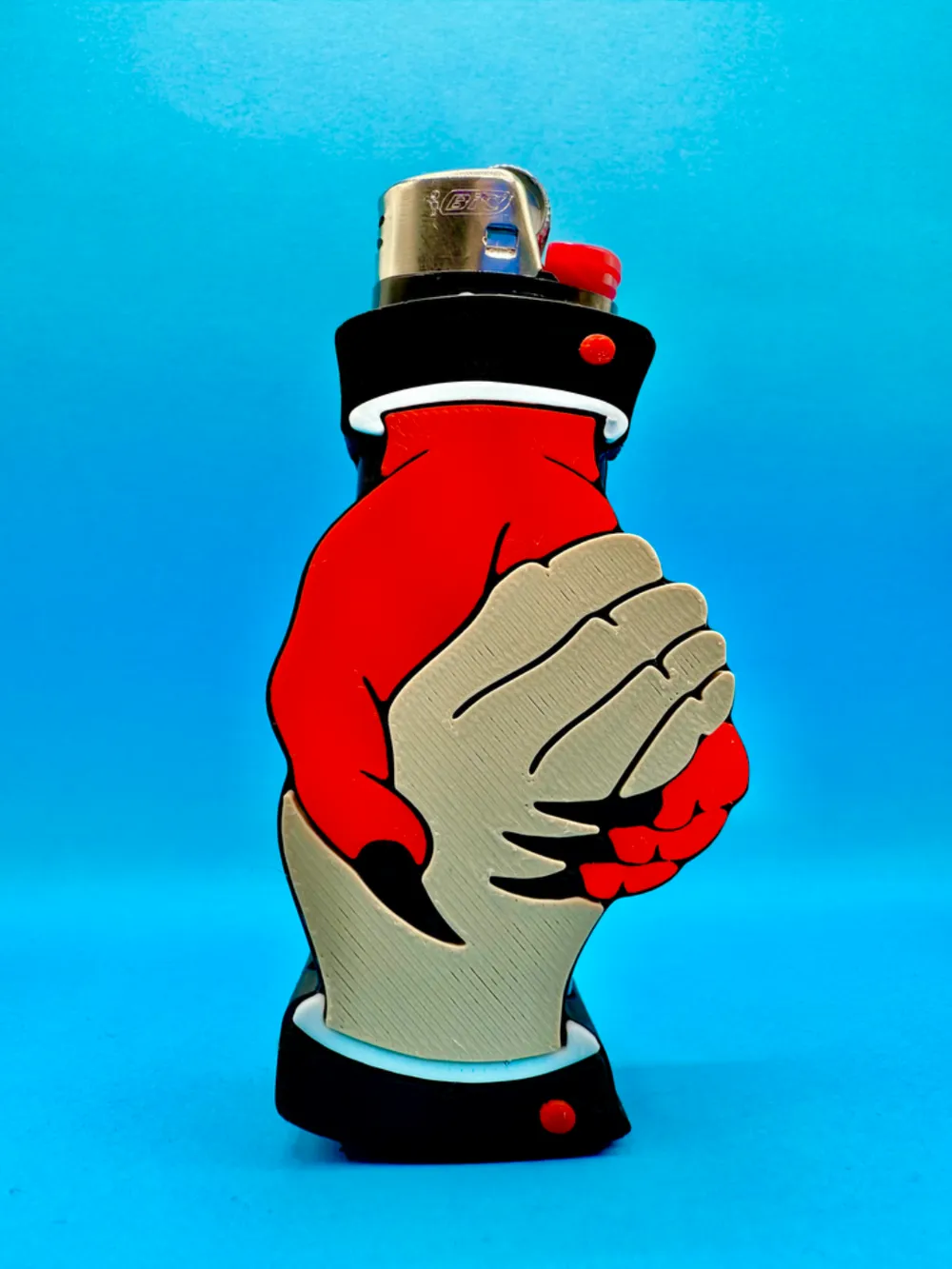 Deal With The Devil Lighter Case - Free 3D Print Model - MakerWorld