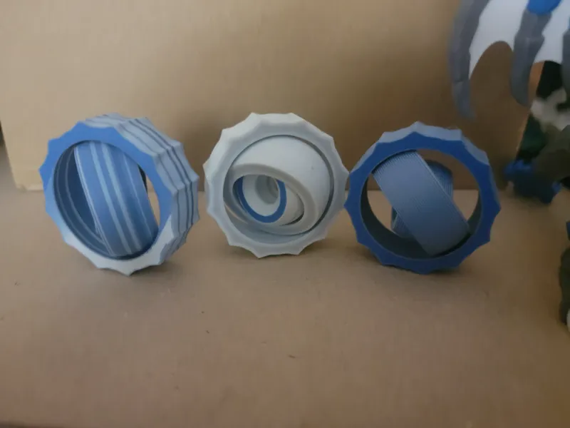 Bumpy Texture Gyro Fidget Spinner