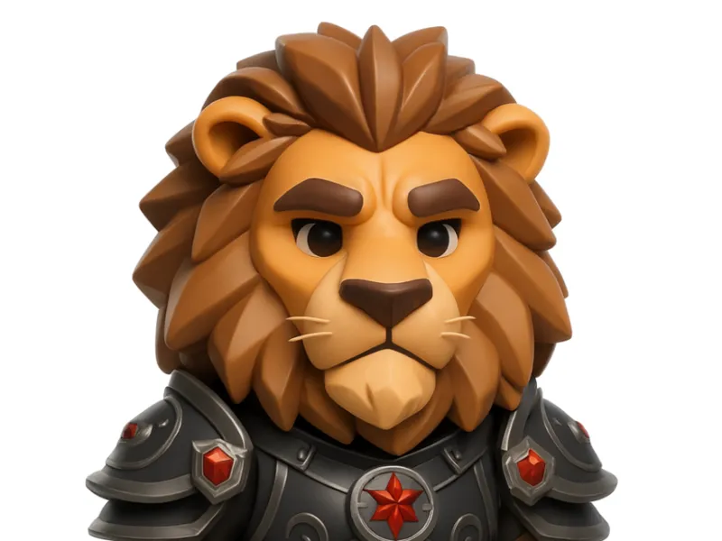 Lion warrior / captain lion