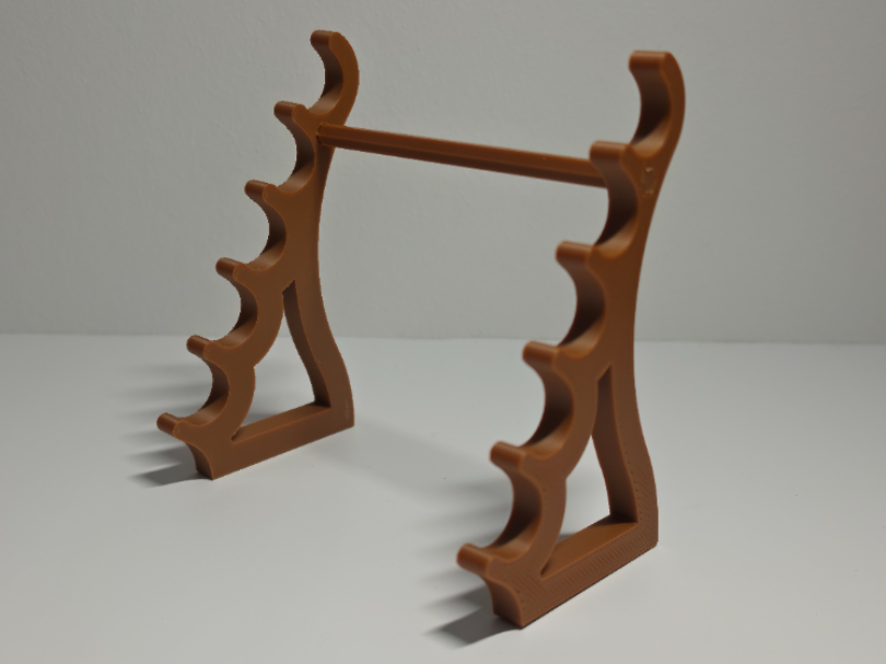 Katana-Style Pen & Brush Display Stand
